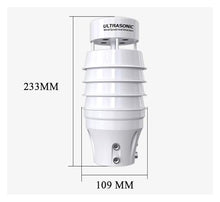 Aoleaby Wind Speed Weather Station, Agricultural Solar Radiation Sensor PM2.5 Temperature and Humidity Rainfall Transmitter(Style C)