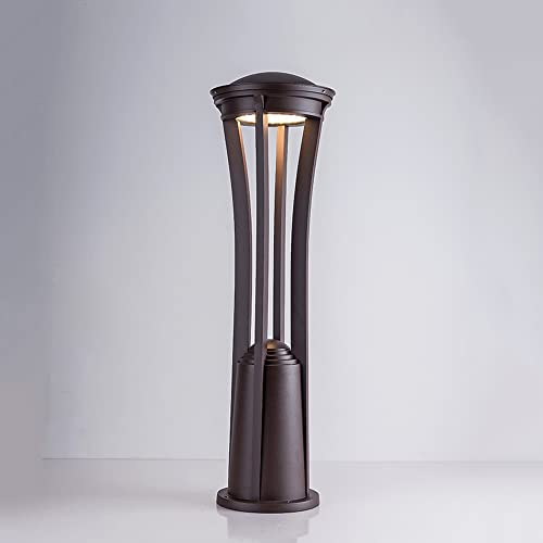 Post Lights Outdoor,Outdoor Waterproof Floor Lamp LED Lawn Lamp Community Garden Decoration Landscape Lamp Simple Creative Die-Casting Aluminum Lampshade Garden Lamp Night Safety Lighting