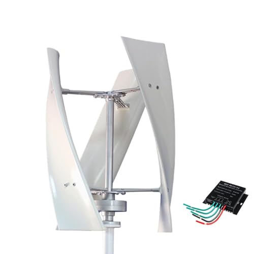 800W Wind Turbine Generator 12V 24V with 3 Blades Wind Vertical Turbine Generator Permanent Magnet Generator Wind Turbine Kit for Hybrid Wind Solar,B-12V