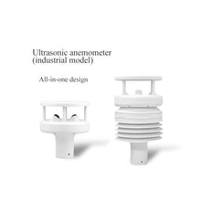 Mechanivis VWS005A 5v Ultrasonic Anemometer Digital Air Temperature Humidity Meter Agriculture Meteorological Station