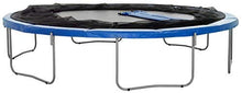 SKYTRIC Outdoor Trampoline with Flex Frame Net Blue