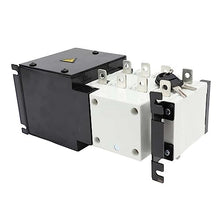 Generator Transfer Switch PC Isolated 2in 1out Dual Power Automatic Transfer Switch AC400V(Gray)