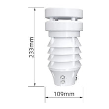 Ultrasonic Wind Speed Weather Station Agricultural Solar Radiation Sensor PM2.5 Temperature and Humidity Rainfall Transmitter(Style F)