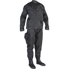 DUI Yukon II Men's Scuba Diving Drysuit Black Large-Tall