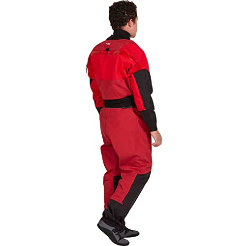 NRS Men's Jakl GORE-TEX Pro Dry Suit Red XL