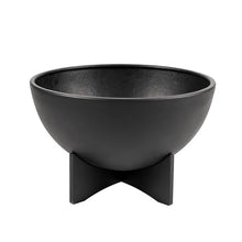 RTS Home Accents 36” Massive Outdoor Solerno Garden Planter, Made from 100% Recycled Material, Weather-Resistant, Black - Durable, Stylish Planter for Large Outdoor Gardens and Landscaping