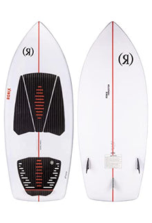 Ronix Flyweight - WakeSurf Thruster - Glacier White/Fire