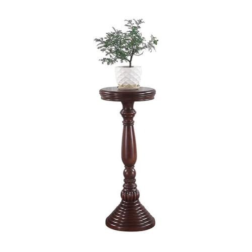 M3b6G8p1 bonsai pot stand Vintage Corner Wooden Display Stand Base(Large)