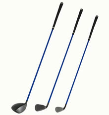 Lag Shot Golf XL Triple Threat Combo Trainer (Right Handed) Navy Blue Shaft