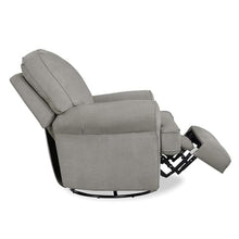 Rosebery Kids Traditional Swivel Gliding Nursery Recliner Gray