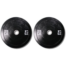 Ader Solid Black Rubber Bumper Olympic Plates Set 370LB Set