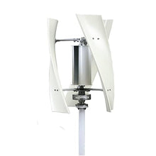 10000W Vertical Wind Turbine Generator, Portable Wind Power Turbine Generator Kit with Charge Controller.12V 24V 48V (White),48v