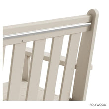 POLYWOOD Vineyard 48-Inch Bench, Sand