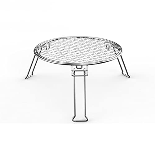 YUIPMHFD BBQ Barbecue Stainless Steel Plate Camping Gridiron Outdoor Cooking Tools Folding Portable Grill Accessories