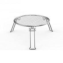 YUIPMHFD BBQ Barbecue Stainless Steel Plate Camping Gridiron Outdoor Cooking Tools Folding Portable Grill Accessories