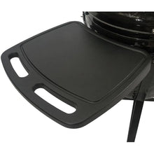 Primo Grills All-in-One Oval XL 400 Ceramic Kamado Grill with Cradle, Side Shelves, and Stainless Steel Grates - PGCXLC (2021), Black