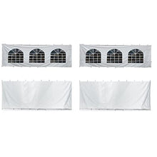 TentandTable 30' x 30' Premium Blockout Sidewall Kit White