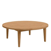 Modway Brisbane Teak Wood Outdoor Patio Coffee Table in Natural