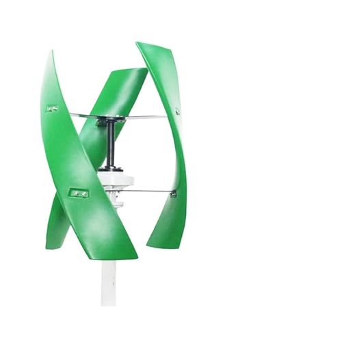 10KW Windmill for Home Farm 10000W 12V 24V 48V Vertical Wind Power Energy Turbine Electric Generator Low Wind Speed Starting Wind Turbines(Green-Acc,12V_10KW)
