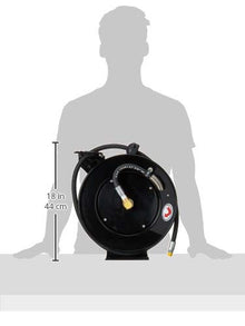 T&S Brass 5HR-232-GH 3/8-Inch X 35-Feet with Garden Hose Adapter Equip Open Hose Reel