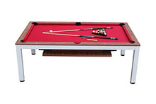 Playcraft Glacier 7 Pool Table with Dining Top White