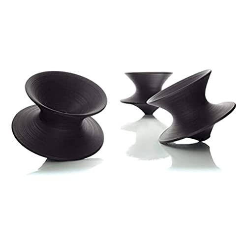 Necoxiuer Gyro Swivel Chair 360° Rotation Stool Black