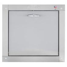 Oswald Supply Stainless Steel Trash Chute Door - Bottom Hinged, 18"(W) X 18"(H), Self Closing, Fire Rated & UL Approved