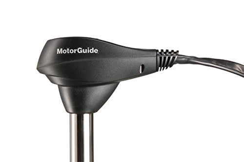 MotorGuide 940200060 X3 Freshwater Bow Mount Trolling Motor Cable Steer Foot-Control 45-Inch Shaft 45-Pound Peak Thrust Black