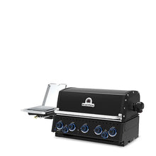 Broil King 876647 Baron 590 Shadow 5-Burner Built-In Natural Gas Grill Head with Side Burner and Rear Rotisserie Burner