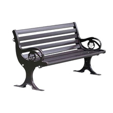 yinxx240708 Heavy-Duty Outdoor Benchs Park Outdoor with Backrest Bench Cast Aluminium for Garden Balcony Patio Seating Slatted Seat for Park, Yard & Porch(Large)