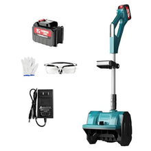Cordless Snow Shovel, Powerfull Battery Snow Blower with Directional Plate, Throw The Snow Further, Foldable Snow Shovel for Driveway Winter Snow Removal(One Battery)