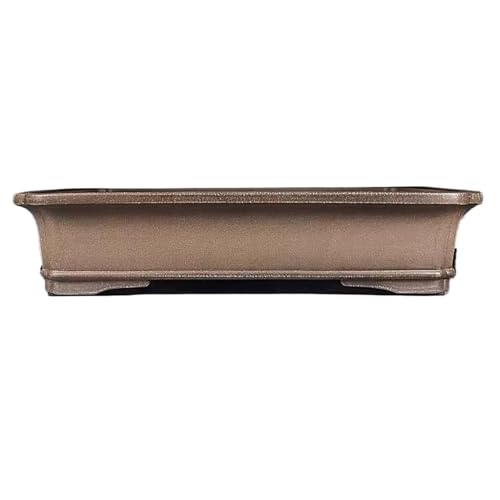 thalo Planter Pots Plant Pots 17in Purple Clay Bonsai Flower Pots Handmade Rectangular Flower Pots Green Plant Pots Plant Container Accessories