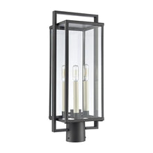 Elk Home 90005/3 Gladwyn - 3 Light Outdoor Post Light in Farmhouse Style-21.5 Inches Tall and 8.25 Inches Wide