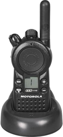 Motorola Solutions CLS1110 Two Way Radio Walkie Talkies 3 Pack Black