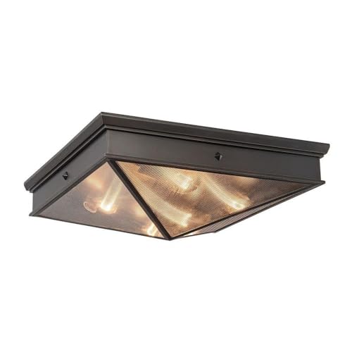 Kuzco Cairo 19in 4-Light Flush Mount Urban Bronze
