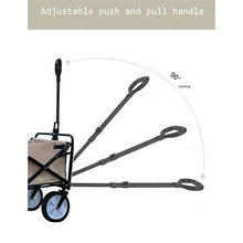 ZEFLMXS Outdoor Camping Portable Folding Trolley 5 Inch Wheel Utility Truck Shopping Cart Garden Four-Wheel Tool(D)