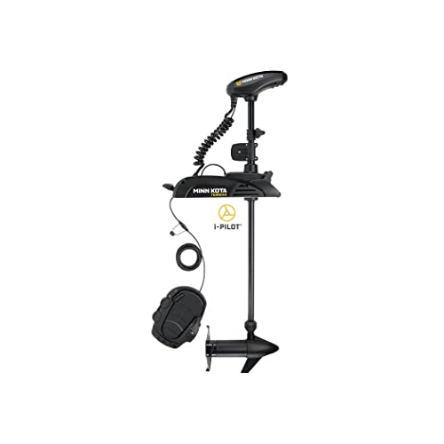 Minn Kota Terrova Freshwater Electric-Steer Bow-Mount Trolling Motor 55 lbs Thrust 54" Shaft Black