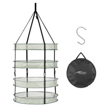 iPower 36-Pack 2ft 4-Layer Mesh Herb Rack Drying Net with Free Storage Bag
