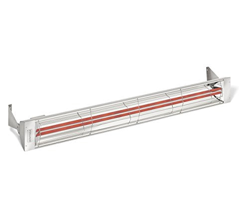 Infratech WD6024SS Dual Element 6,000 Watt Electric Patio Heater, Choose Finish: Stainless Steel