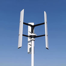 Wind Turbine Generator, 800W Free Energy Generator, Vertical 3-Phase Permanent Magnet Generator with Controller for Home Energy Supplementation
