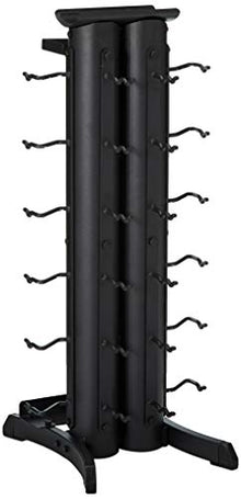 Body-Solid Vertical Gym Organizer - Compact Home Gym Storage Rack Multi