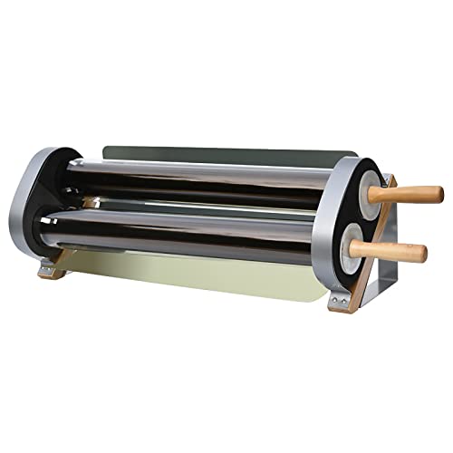 Dual-Tube Solar Oven, Portable Outdoor Solar Cooker & Grill, Solar Barbecue for 3-5 People, Ideal for Backpacking, Camping and Hiking