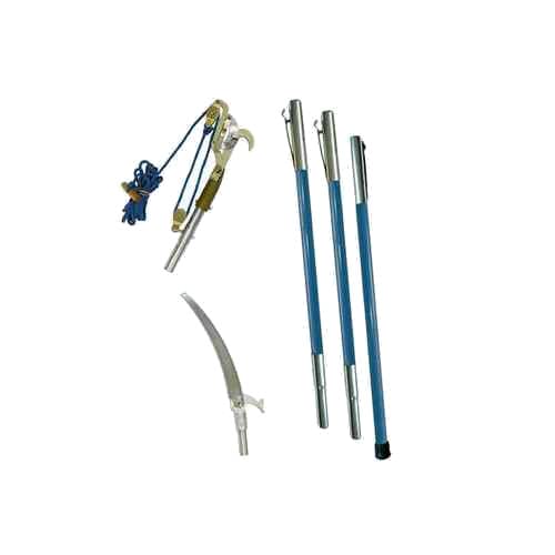 Jameson LLC Big Mouth Pruner and Pole Saw Kit Blue/Transparent