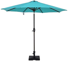 USZWBY Outdoor Garden Parasols 7.5ft/2.25m Round Garden Parasol,Outdoor Umbrella Sun Shade for Patio/Beach/Pool Umbrellas with Crank and Tilt,Sunscreen UV50+