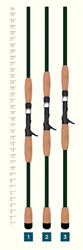 St. Croix Rods Legend Elite Musky Fishing Rod Forest Green Pearl