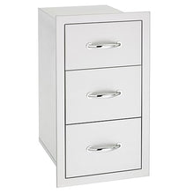 TrueFlame 17-Inch Triple Drawer