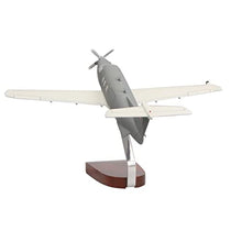 High Flying Models Pilatus PC-12 U-28A Military Mahogany Sculpture Multicolor