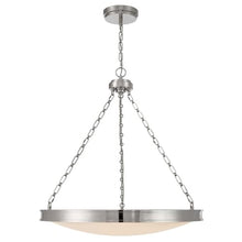 Golden Lighting 1700-30 Cameron 30" Wide LED Outdoor Pendant - Brushed Champagne Brass/Etched Glass