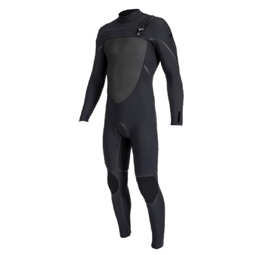 O'NEILL 4/3mm Psycho Tech Chest Zip Full Wetsuit Black/Black LS