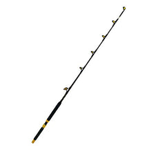 EAT MY TACKLE 30 Wide 2 Speed Fishing Reels on 30-50 Pound Tournament Rods Gold (2 Pack)